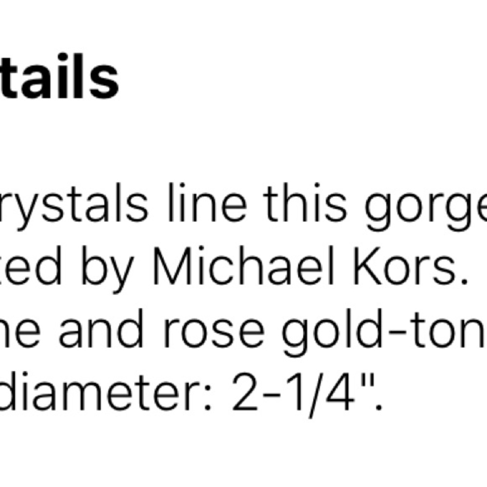 🎉Last One Left 🎉Michael Kors Bangle Bracelet - Picture 6 of 7